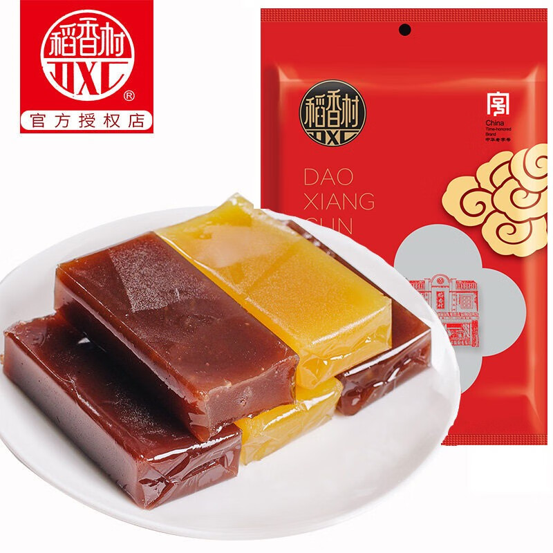 稻香村羊羹糕栗子羹500g 北京茶点羊肝羹特产小吃 500g