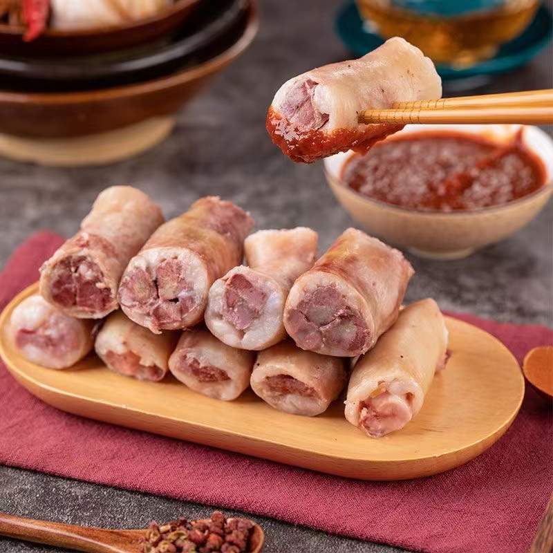 国产正宗内蒙古羊肉肠手工羊肉灌肠羊肠灌肉肉肠 羊肉肠1斤 (无)