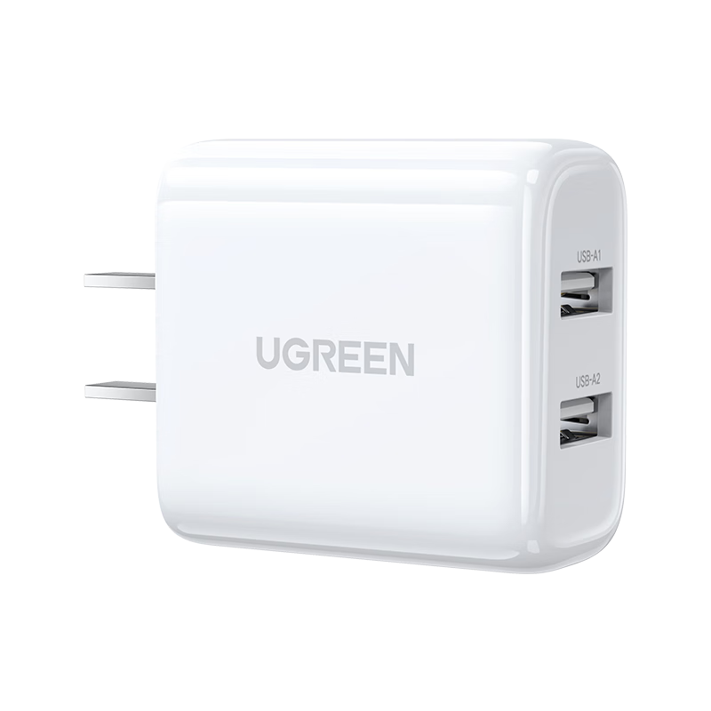 ���� ˫��USB���ͷ 5V2A/1A ��ɫ ����ƻ����ΪС��iPad�ֱ� 17.9Ԫ