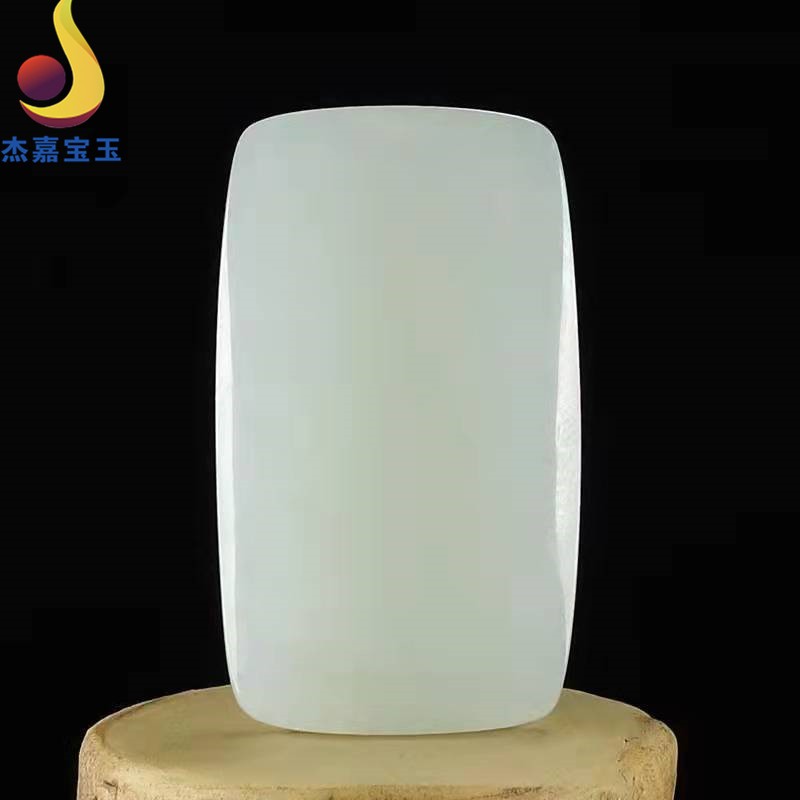 杰嘉宝玉  原创和田玉石平安无事玉牌吊坠挂件男女款礼物项链玉坠玉佩带证