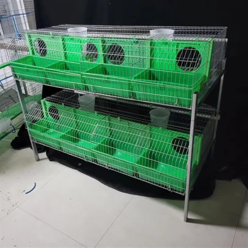 禧厢苑兔笼子养殖厂专用大号新式欧式养兔子家用新型子母兔子笼子