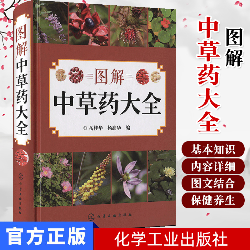 医学图书药学中药学书中医入门中草药大全书籍药材植物彩图中药大全书