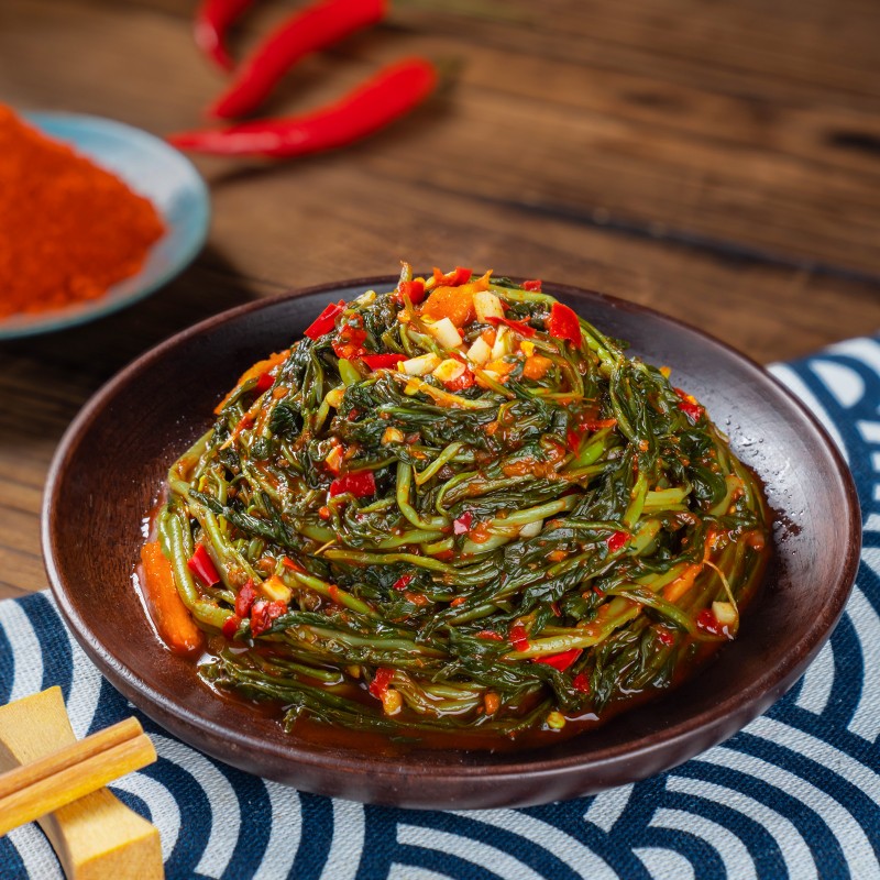 崔奶奶延边韩式泡菜樱菜东北特产朝鲜族风味咸菜腌制泡菜辣拌樱菜350g