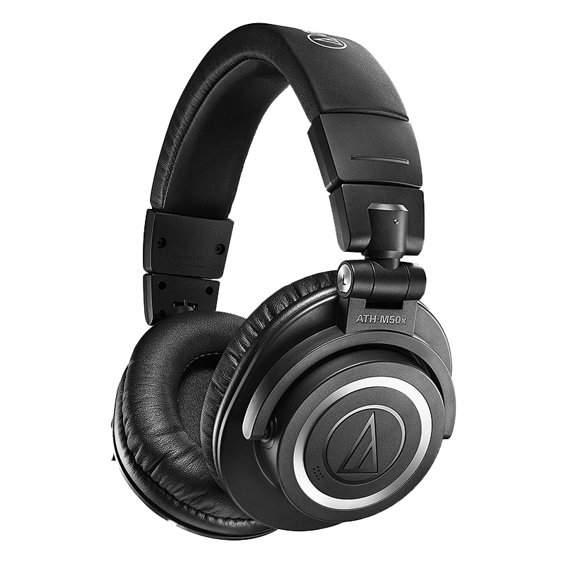 铁三角（Audio-technica） M50xBT2 升级版 无线蓝牙头戴式监听蓝牙耳机 M50XBT2