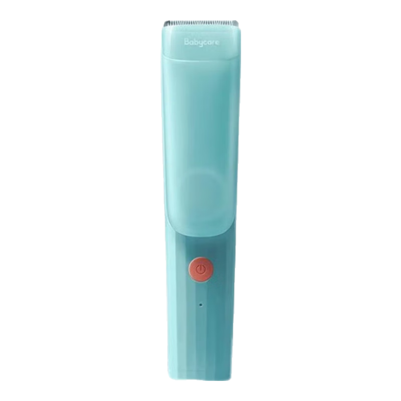 babycare婴儿理发器整机防水低音自动吸发剃头儿童宝宝专用0-3岁 海雾蓝