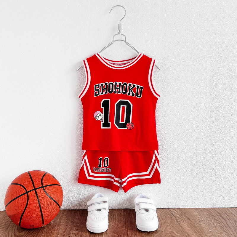 朴稣服夏棉夏季灌篮高装男薄款无袖球服10号运动 红色10号棉 80 主页