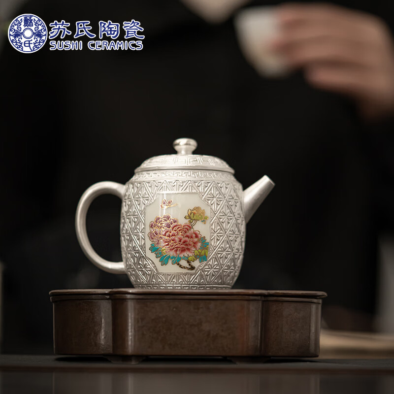 苏氏陶瓷茶壶-价格走势揭秘，豪华品质值得期待|茶壶历史价格查询工具