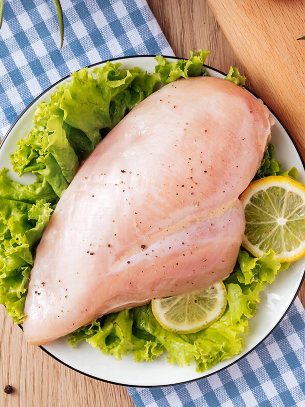 old motherii鸡胸肉20斤单冻鸡大胸冷冻鸡胸肉10kg鸡胸脯肉健身代 5kg