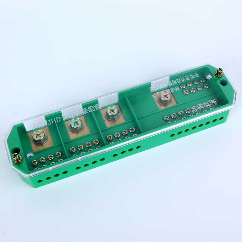 仁聚益cheng tong三相四线十二表户接线盒fj6排380v配电箱四进二十 四