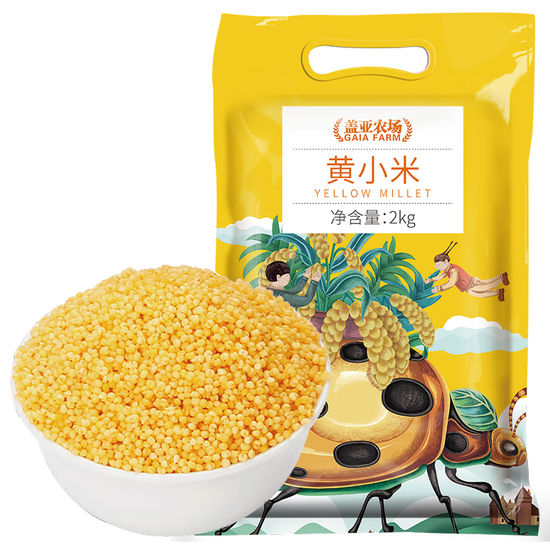 ����ũ�� Gaia Farm ��С��4�� ��װ ������ С���� ���װ ��С��2kg 1�� 17.9Ԫ