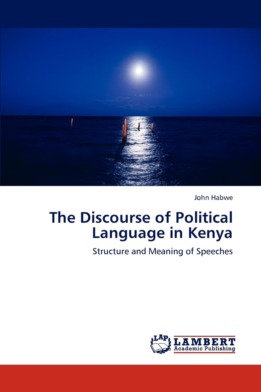 【预售按需印刷】the discourse of political language in kenya