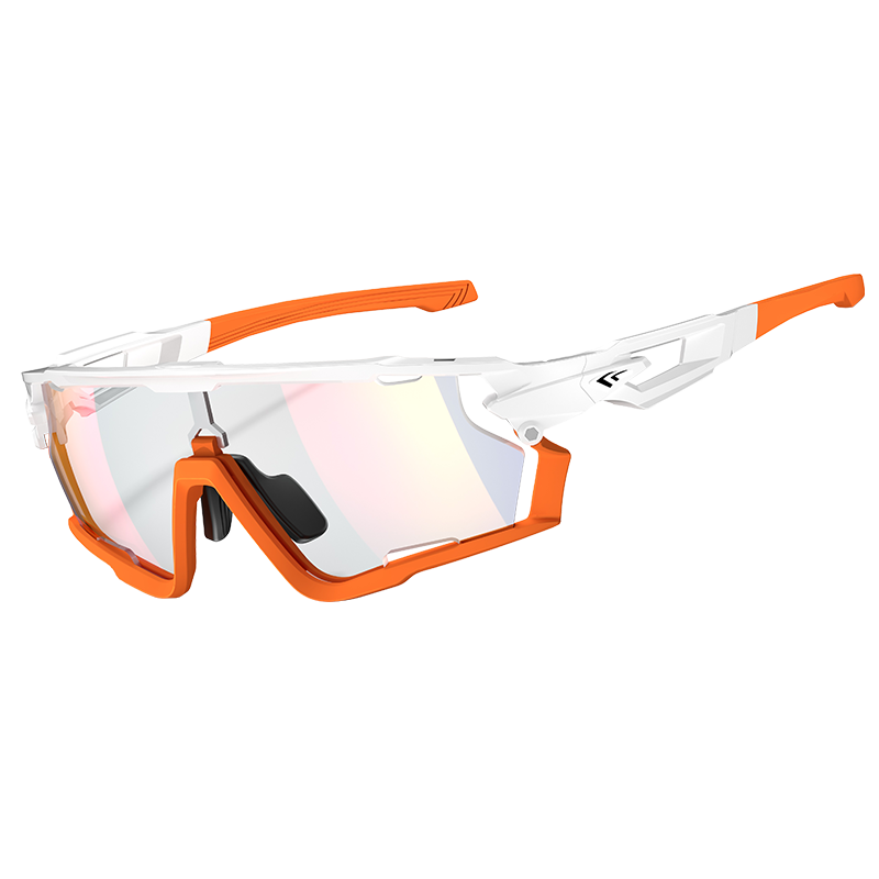 高特（OUTDO） 騎行眼鏡近視定制變色偏光防風太陽鏡男女登山護目鏡山地車墨鏡 新品 變色不偏光67013.C028