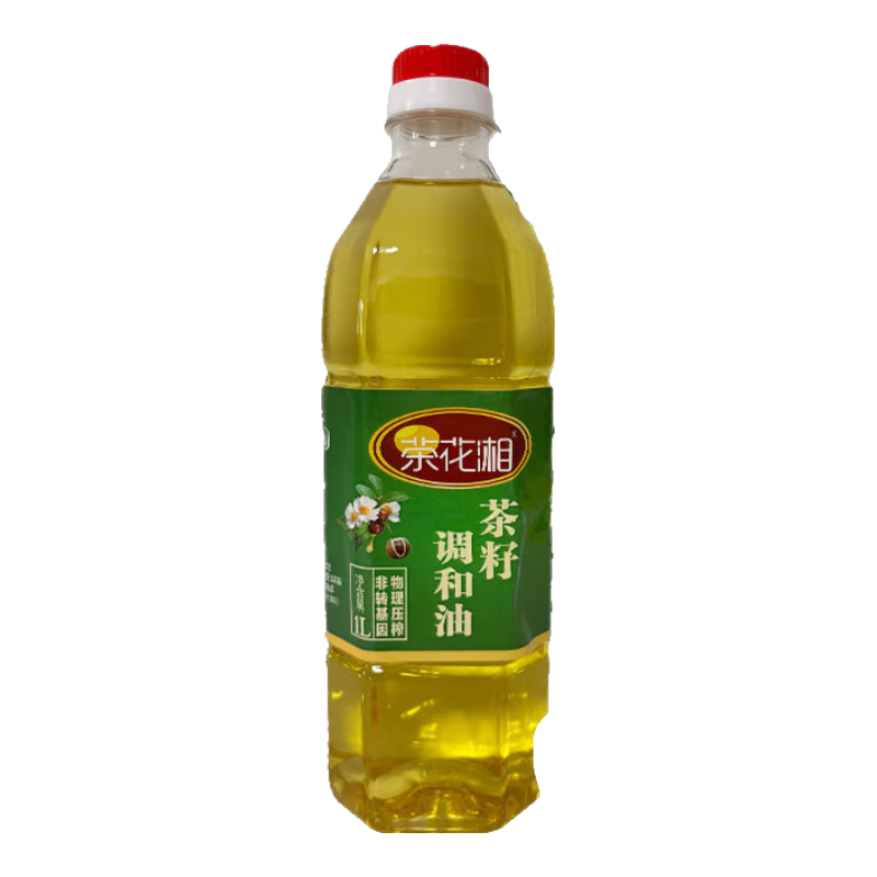 茶花湘物理压榨一级 茶籽调和油1L*1