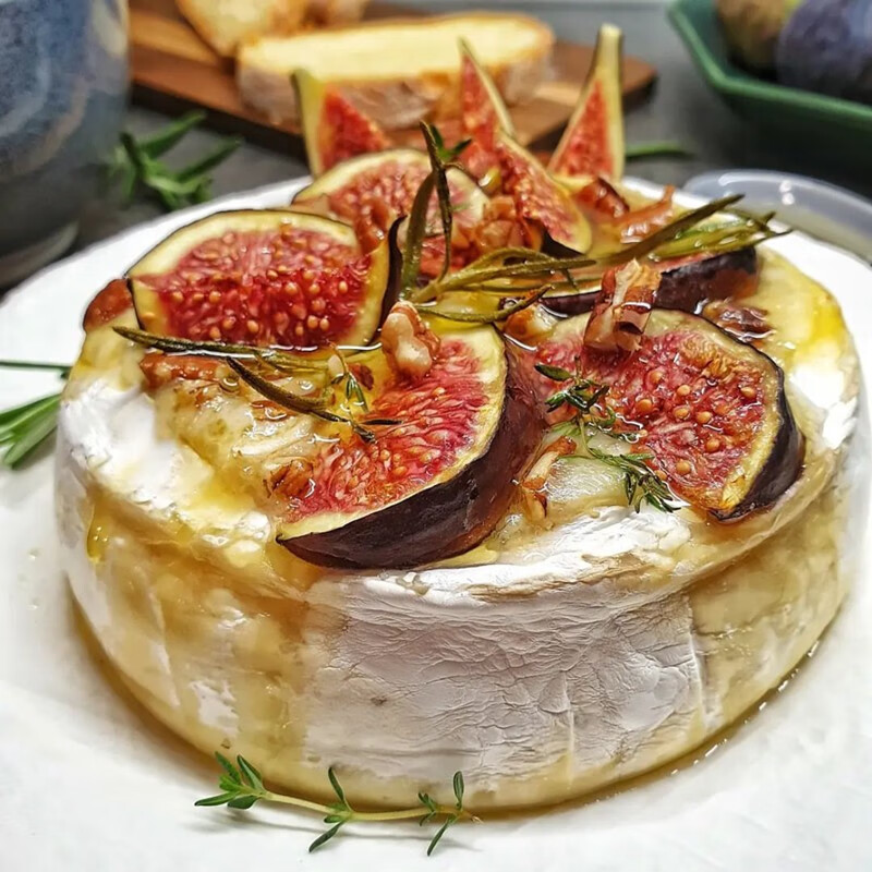 伊斯尼法国原装进口brie伊斯尼布里奶酪芝士即食新鲜软质乳酪诺曼底奶