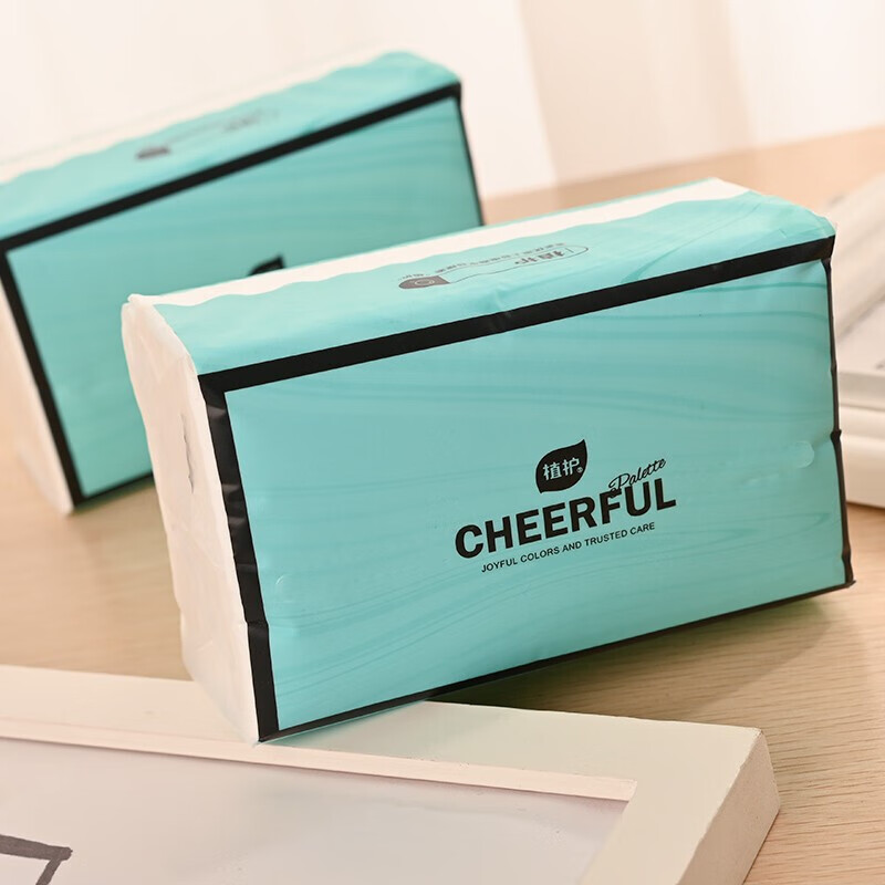 植护纸巾抽纸面巾纸餐巾纸抽4层印花M码 4层 320张*24包