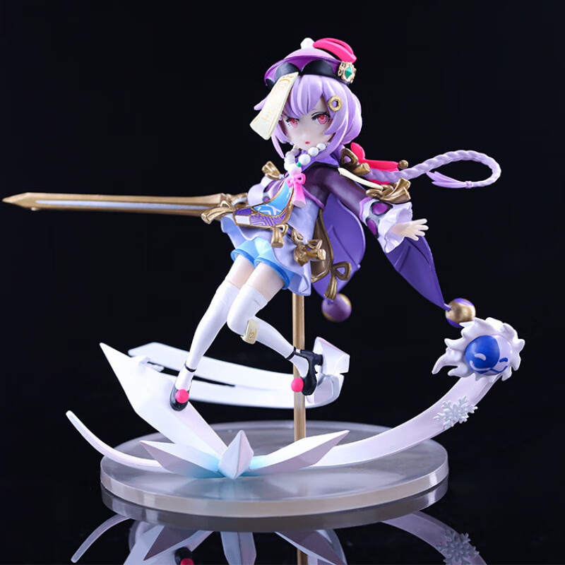 原神七七手办游戏角色模型摆件动漫二次元周边 原神七七16cm(吸塑