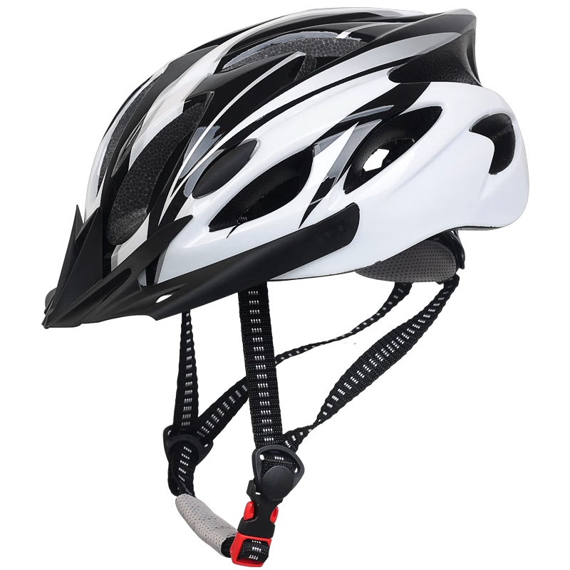 LeBycle 山地公路自行车头盔折叠代驾车骑行头盔一体成型帽盔通用装备轻量化一体成型通风透气导流