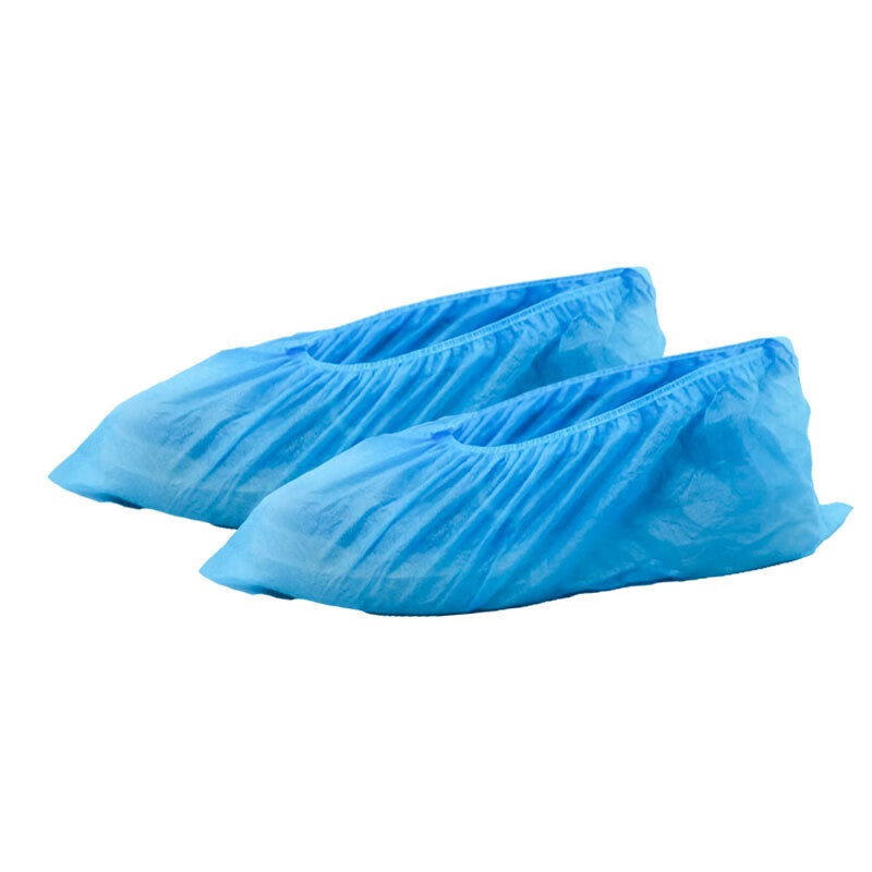 绿消 隔离鞋套 加长加厚防滑2只装一次性脚套 一次性无纺布鞋套