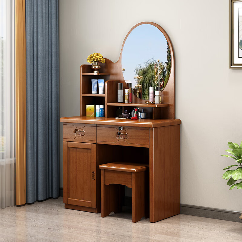 �����ʵľ��ױ̨���ҷ���С��������๦�ܼ��ô����Ӵ����ӻ�ױ����Լ ʵľ��ױ̨+���ӡ��ľɫ��