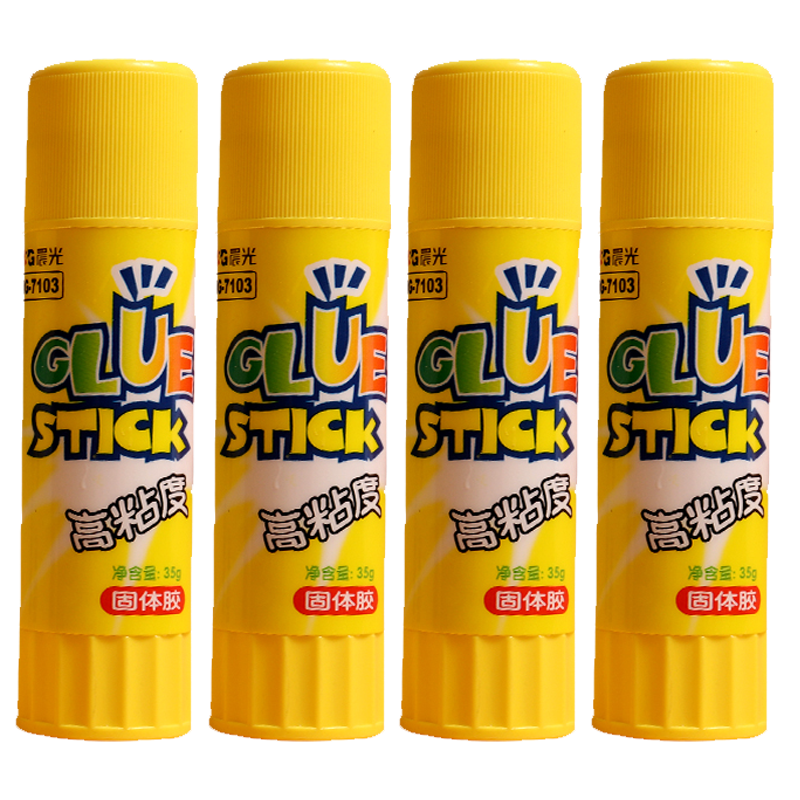 ������彺���� ճ��ǿ��ͯ�ֹ��ν�ˮ����ѧ���ð칫�ľ���Ʒ12֧װ���񵥾�ճ�����彺ƾ֤������ý��� 35g/4֧װ�������