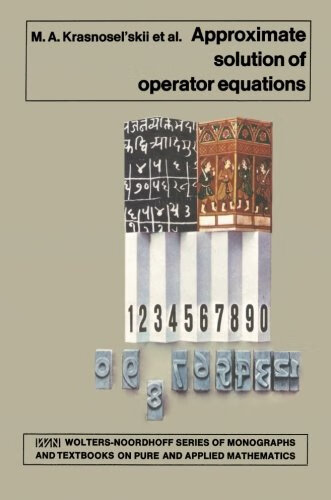 预订 approximate solution of operator equations