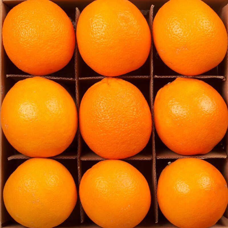 小筑倾橙正宗江西赣南脐橙新鲜手剥赣州脐橙甜橙子水果年货礼盒 10斤精选大果【单果80-90mm】
