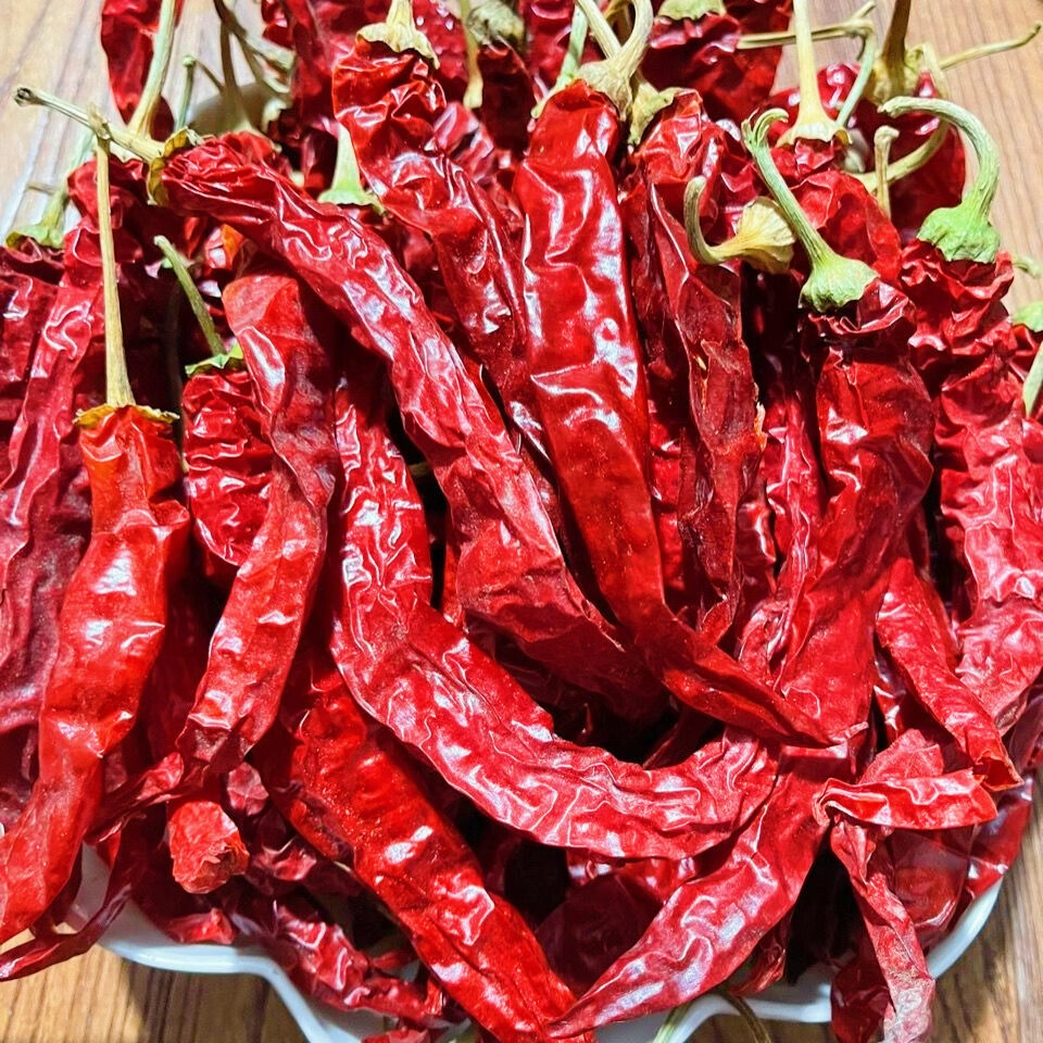回香创叶东北干辣椒红辣椒干薄皮笨辣椒农家特产自种手工挑选自然晾晒2024 250g