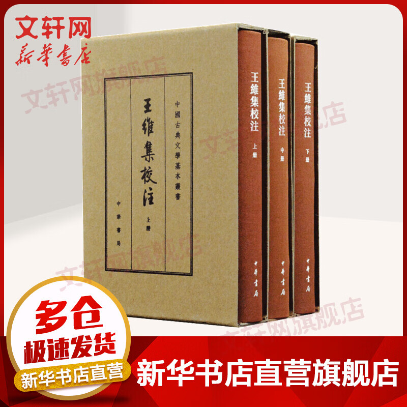 王维集校注(全3册)