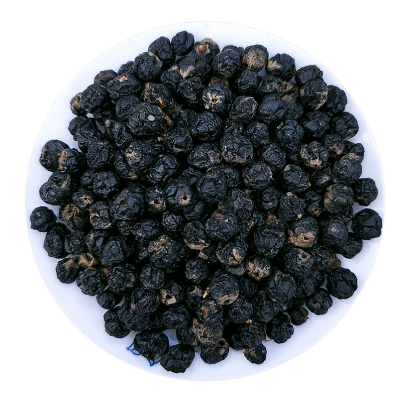 俄罗斯黑果花楸降配桦树茸天鹅绒果小黑果 100g(一袋)