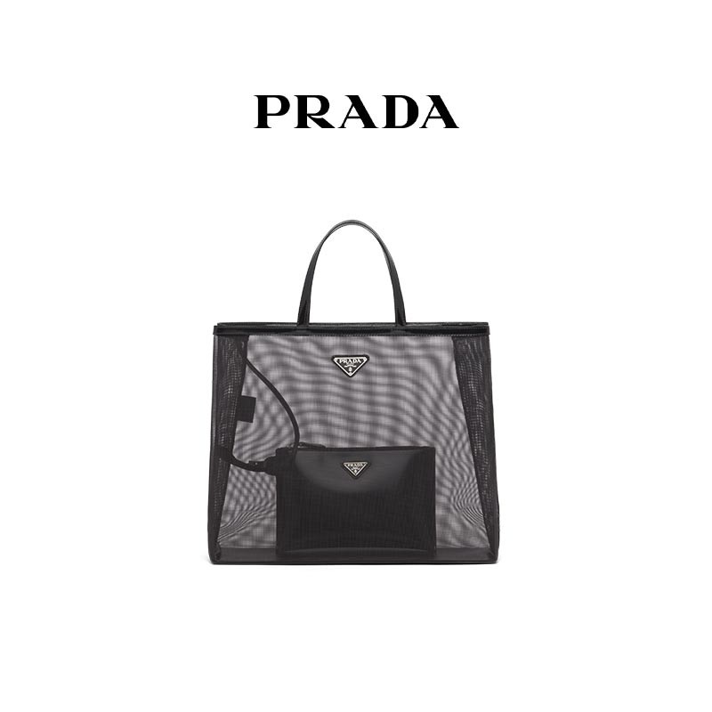 普拉达 prada 22春夏女士托特包 1bg416-2dz8-f0002 黑色 tu