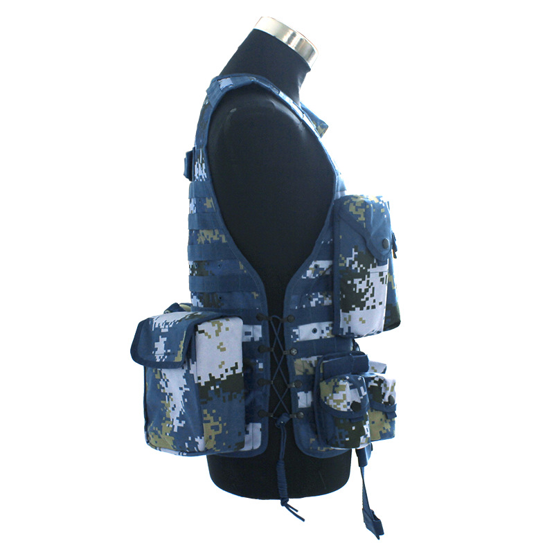 buraq 13携行背具海洋迷背心士兵马甲战术背心 海洋11件套 均码