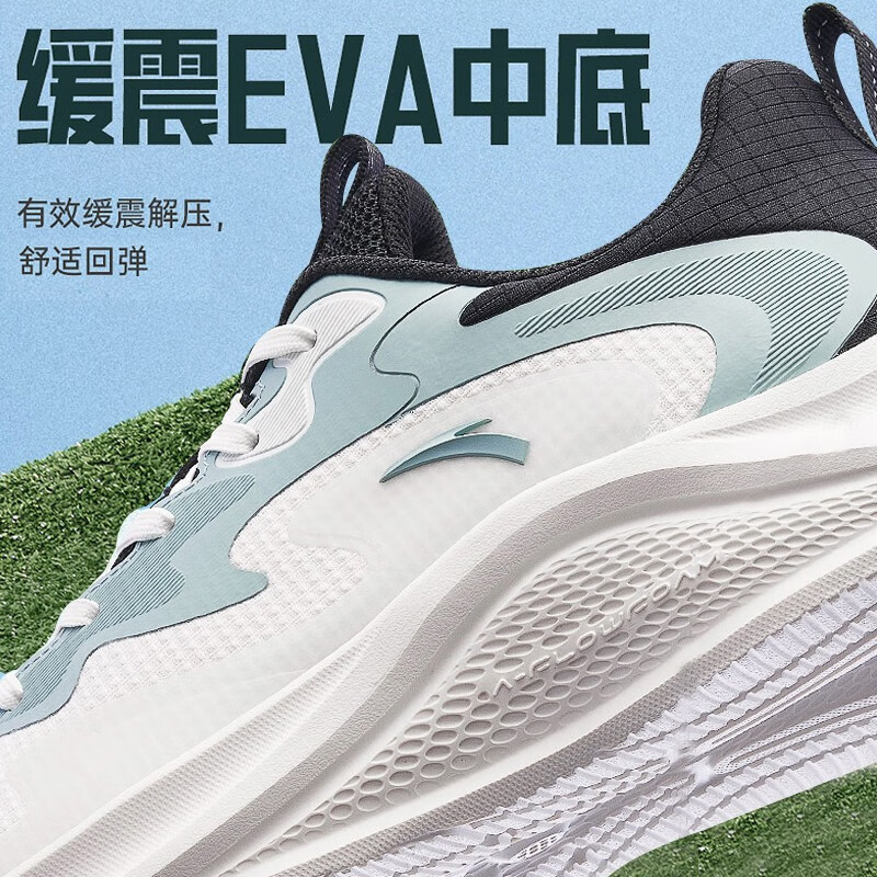 宰搂漫步男鞋运动鞋2025秋季新款轻便软底皮面防泼水耐脏网面跑步鞋 皮面防水白沙暴灰雾灰-6 44 44