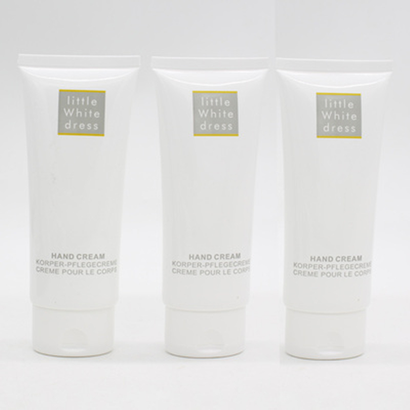 韩萃3支装 小黑裙小白裙精油护手霜滋润补水保湿防干裂不油腻嫩 白裙3