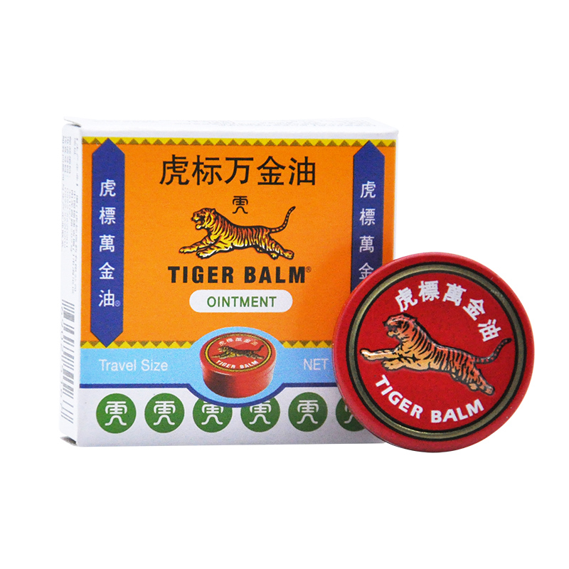 虎标万金油4g复方樟薄软膏头痛鼻塞提神儿童驱蚊止痒药膏新加坡 标准