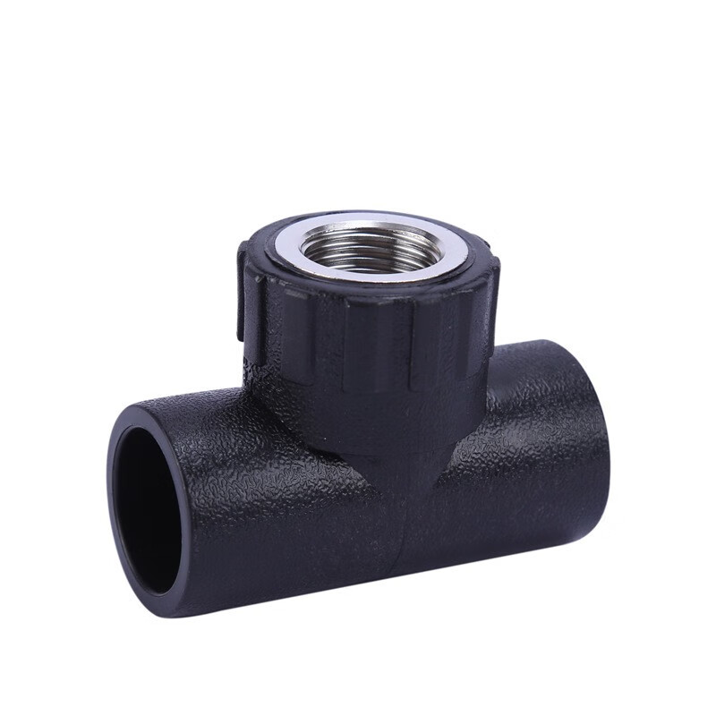 pe0341 pe内丝三通 热熔内螺纹pe直接国标加厚全新料  内丝三通 20*1