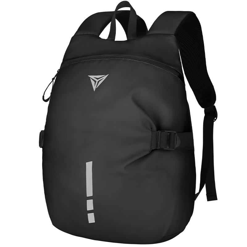 摩多狼（MOTOWOLF）騎士包男摩托車騎行背包摩旅雙肩包防水大容量可放全盔機車頭盔包 幻影黑（大容量可裝全盔）