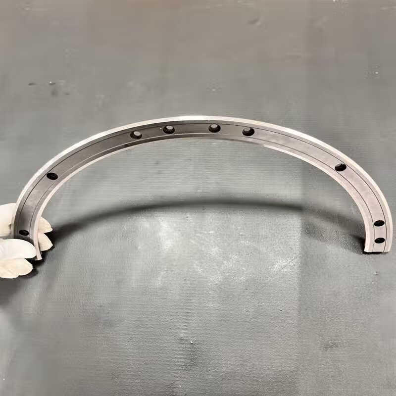 圆弧形滚轮导轨重载环形直线循环流水输送线定制导轨滑块配件厂家