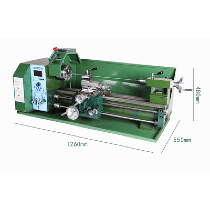 千石中小型210多功能微型仪表金属木工小机床家用小型佛珠机数控车床