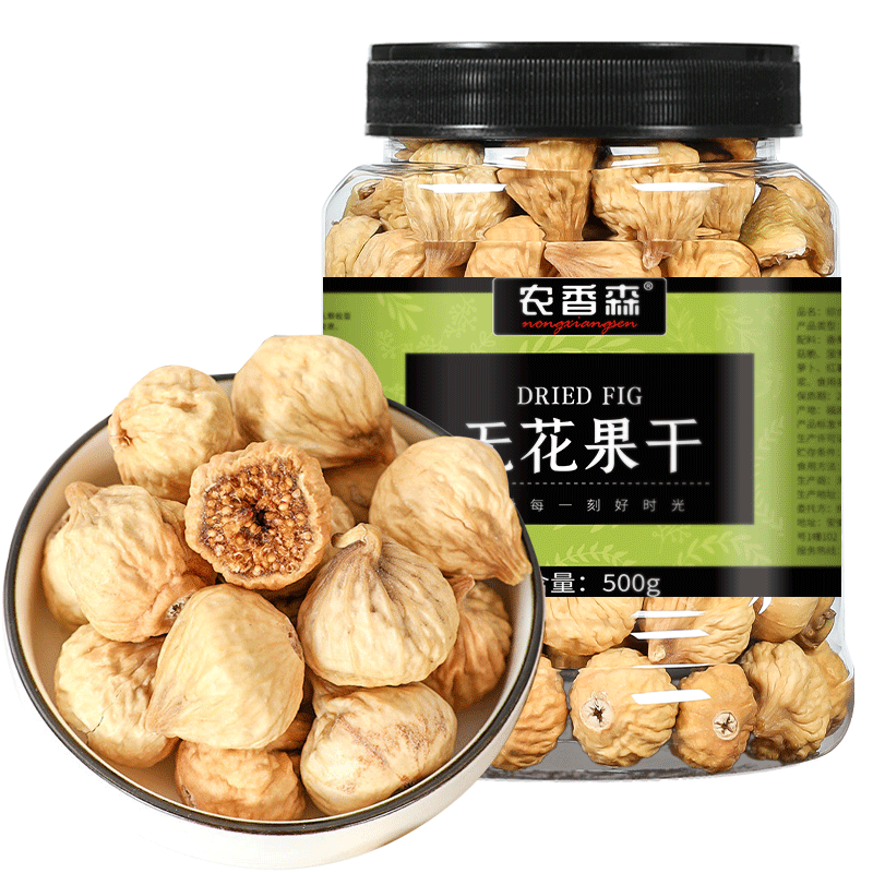 农香森无花果干500g精品罐装价格走势及评测