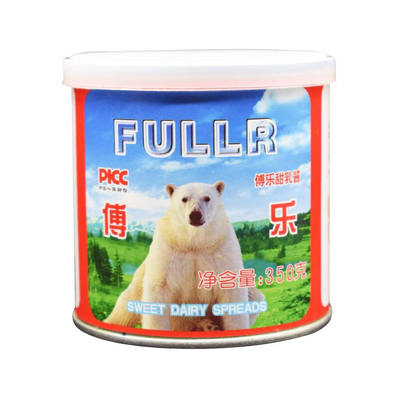 茗仟(mingqian)练乳 炼奶 350g罐装老牌傅乐甜炼乳酱面包咖啡甜点烘焙