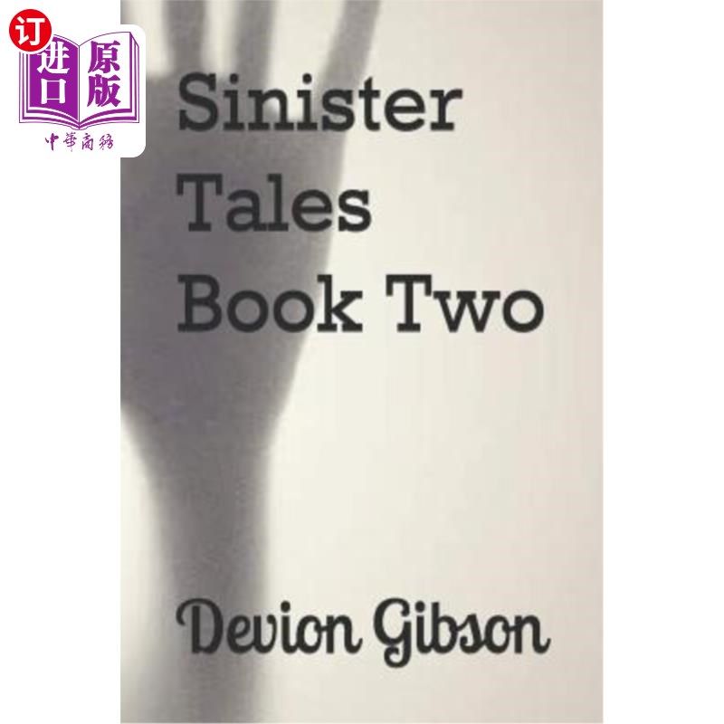 海外直订sinister tales book two 阴险故事书二