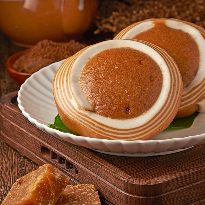 北记蜂巢qq糕 儿童营养早餐点心糕点红糖馒头儿童早餐馒头半成品速冻