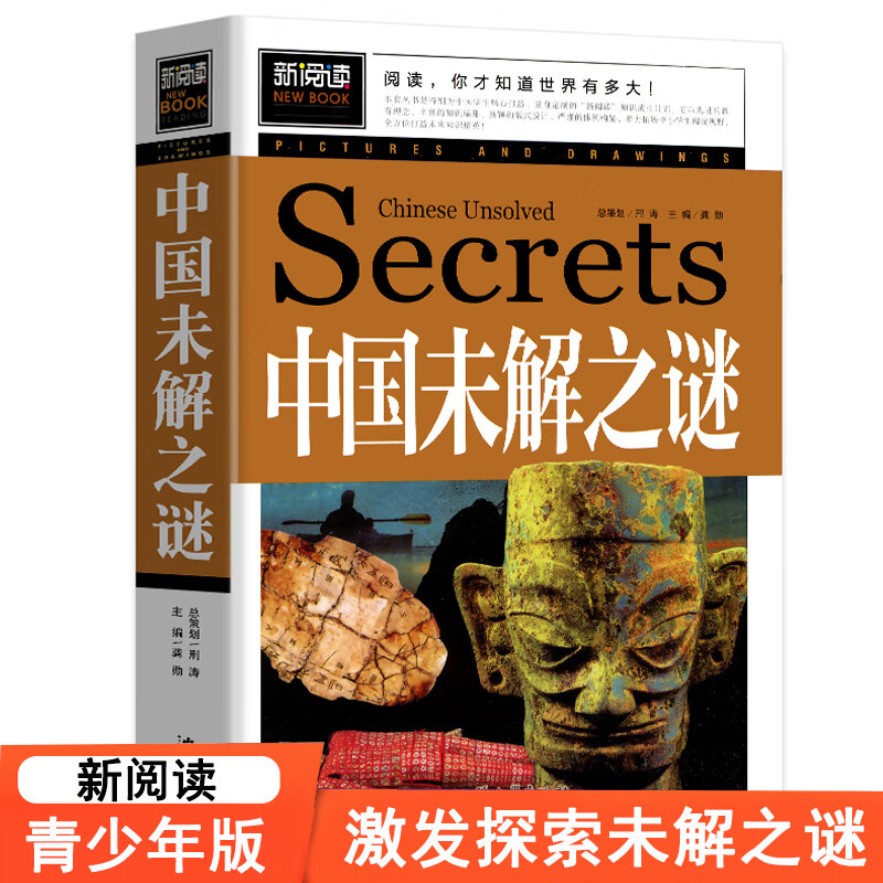【4本28元】趣味数学青少版数学故事书二三四五年级思维游戏 8-10-15少儿童书籍小学课外读物小学生必读教辅 【彩绘版】中国未解之谜