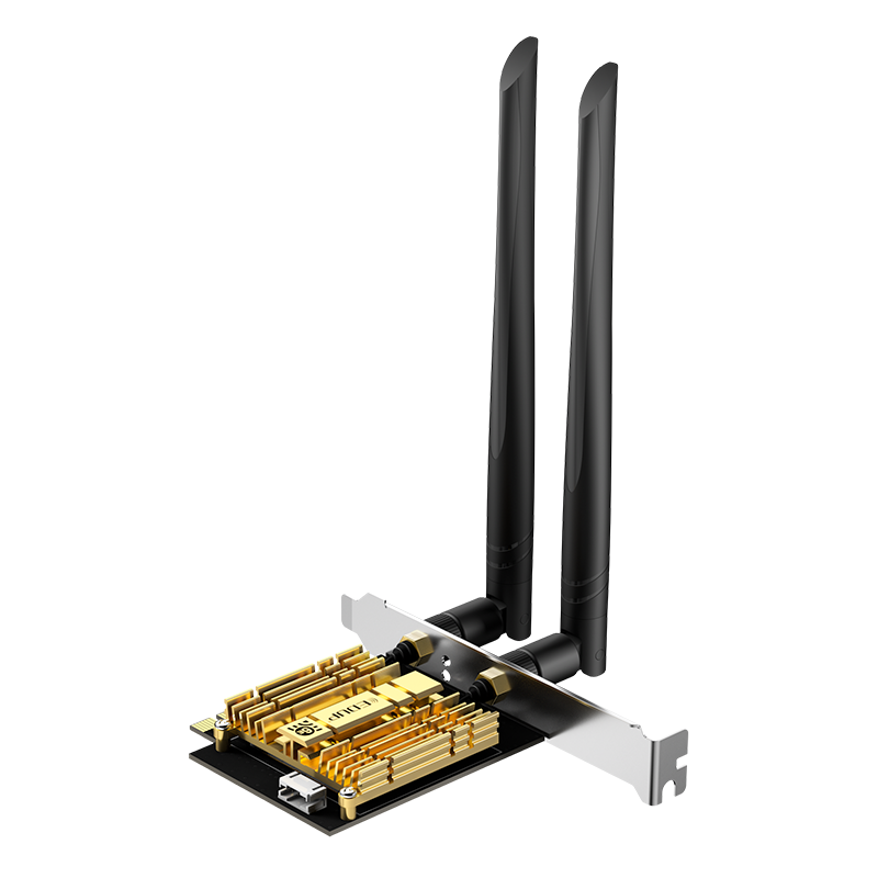 翼联 WiFi6无线网卡 台式电脑WiFi6千兆网卡 pcie双频3000M 英特尔AX210台式机网卡