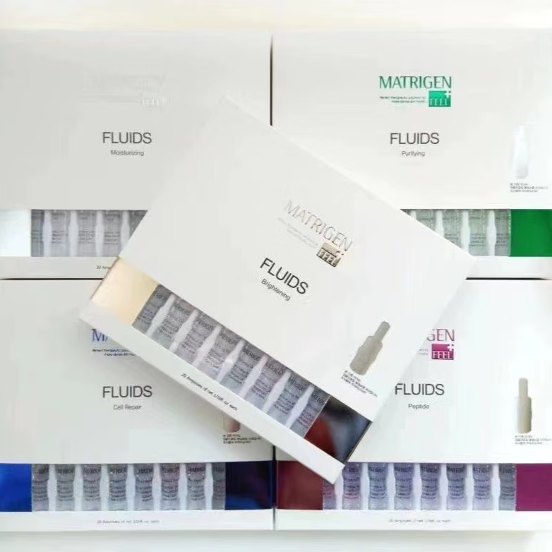 MATRIGEN FEEL美特丽珍韩国进口原液MTS水光微晶导入水光精华液 大盒金色提亮肤色(2ml*20支)