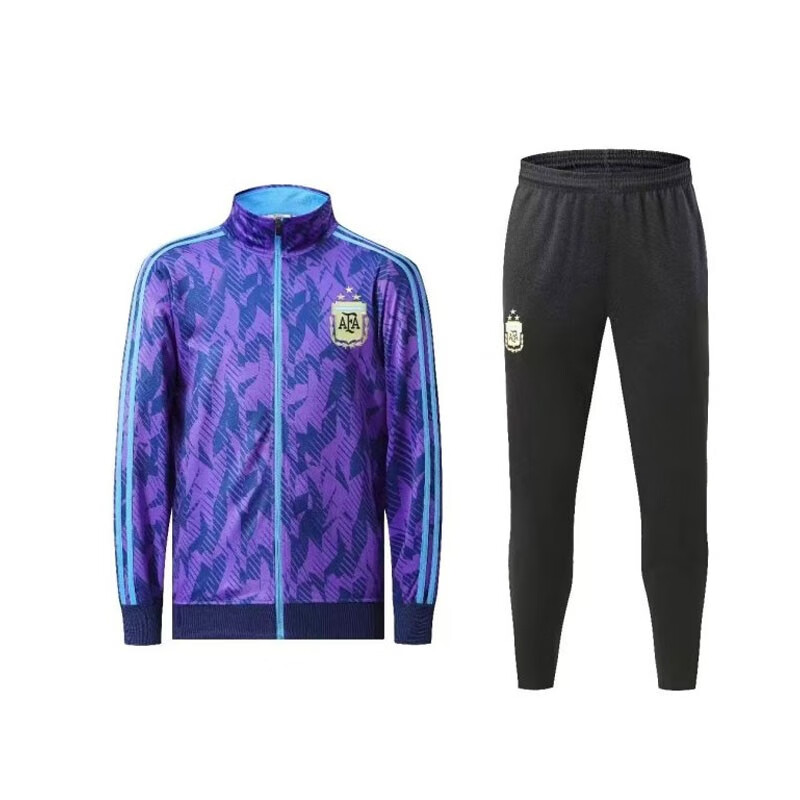 茂铃2223世界杯三星足球训练服秋冬季长拉链意大利比赛运动外套足球服