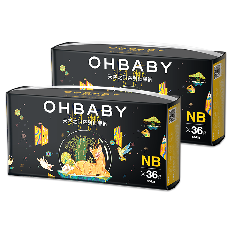 欧贝比(OHBABY)婴儿拉拉裤纸尿裤：高性价比的选择