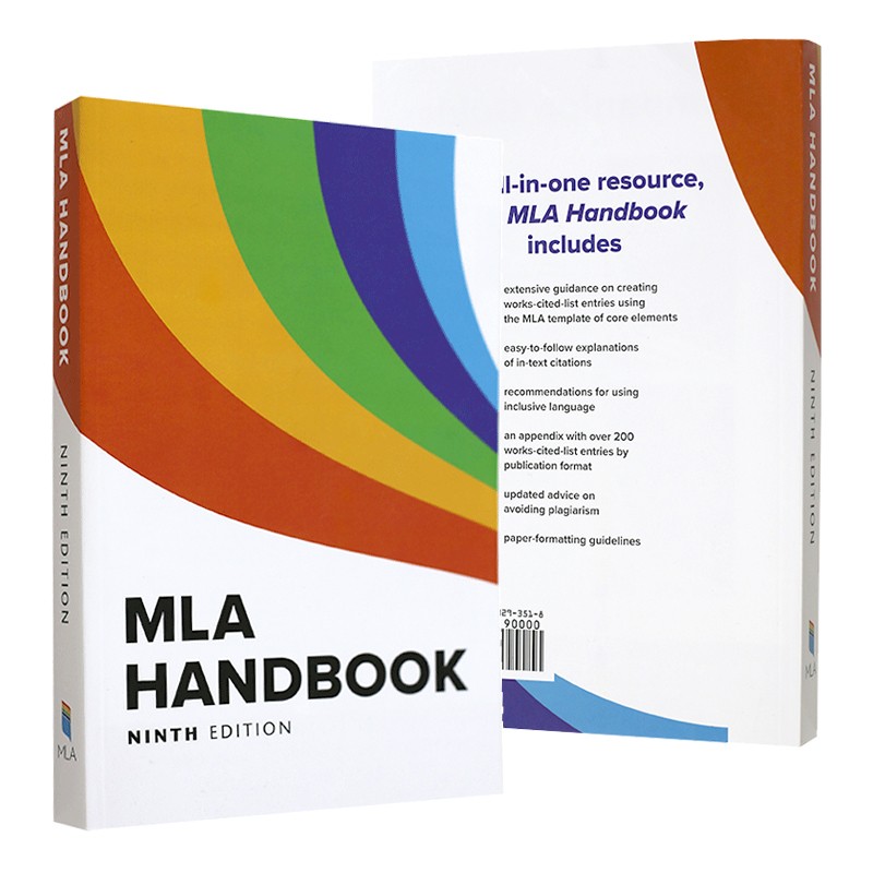 现货 美国现代语言协会手册 mla handbook 英文原版 9781603293518平