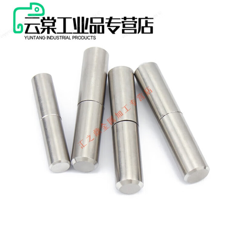 定制天地轴 304不锈钢门轴圆柱转轴201旋转焊接重型铰链适配 门轴直径