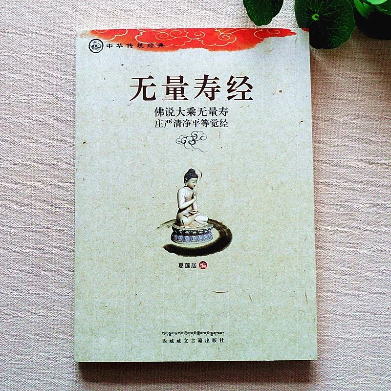 正版 无量寿经 夏莲居汇集本 五本原译会集本 大字注音读诵本